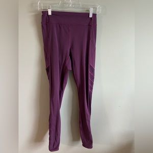 Lululemon purple leggings size 6